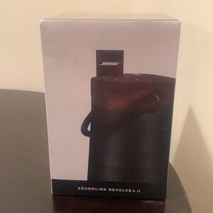 New! Bose SoundLink Revolve + II Black Portable Wireless Bluetooth Speaker Wi-fi